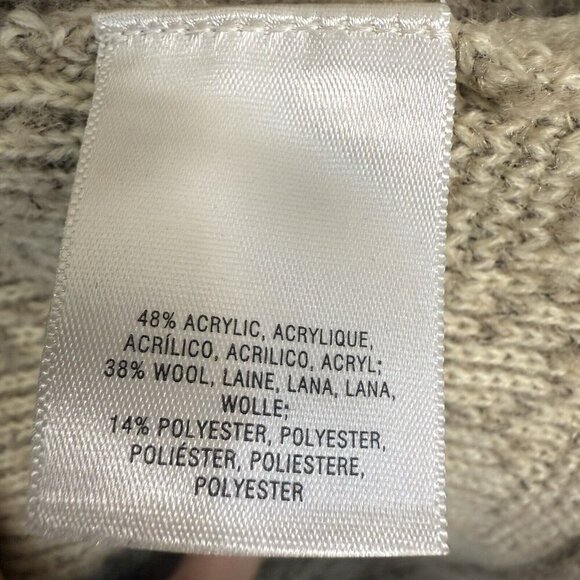 Rosie Neira Anthropologie Sweater Cardigan Chunky Women’s Sz L Boho Jacket - Picture 8 of 9